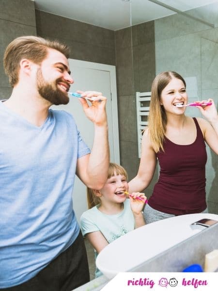 Richtiges Zähneputzen