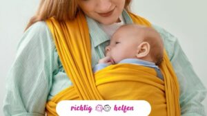 Rückenschmerzen Babytrage